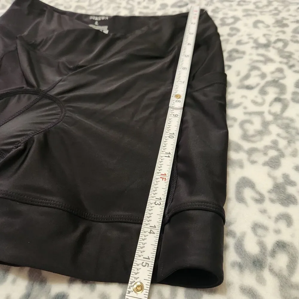 Bikewa Boke Shorts For Women Size Large With Pockets Black Padded